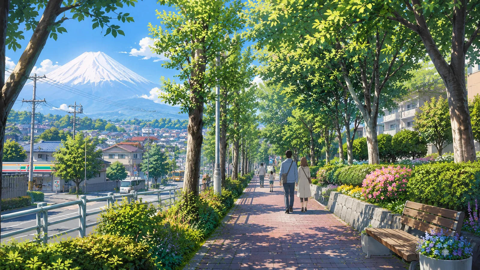 Sakae Ward, YokohamaKatsuradaiの穏やかな住宅街